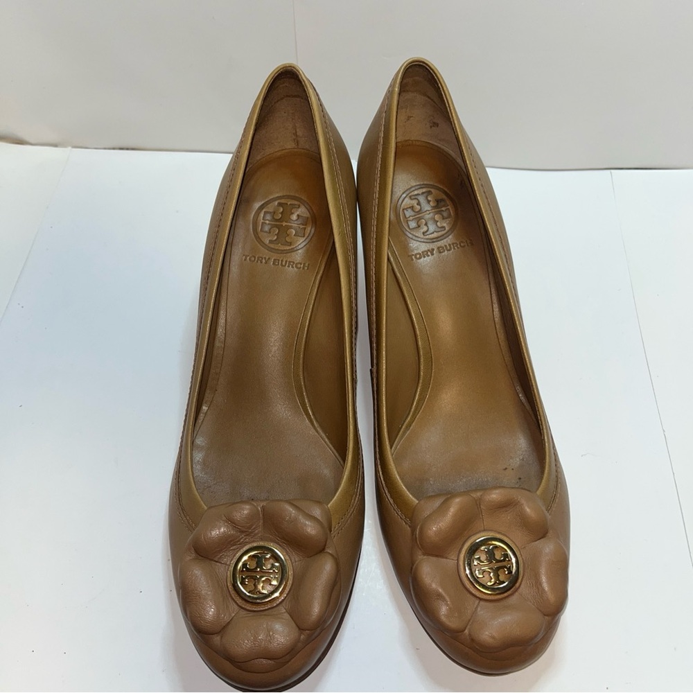 Tory burch Anel y tan fólder